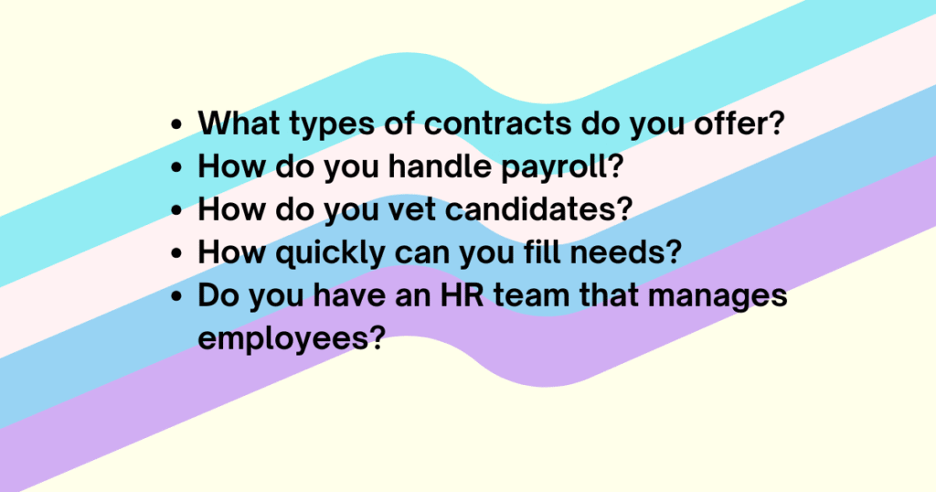 Healthcare staffing agencies FAQs
