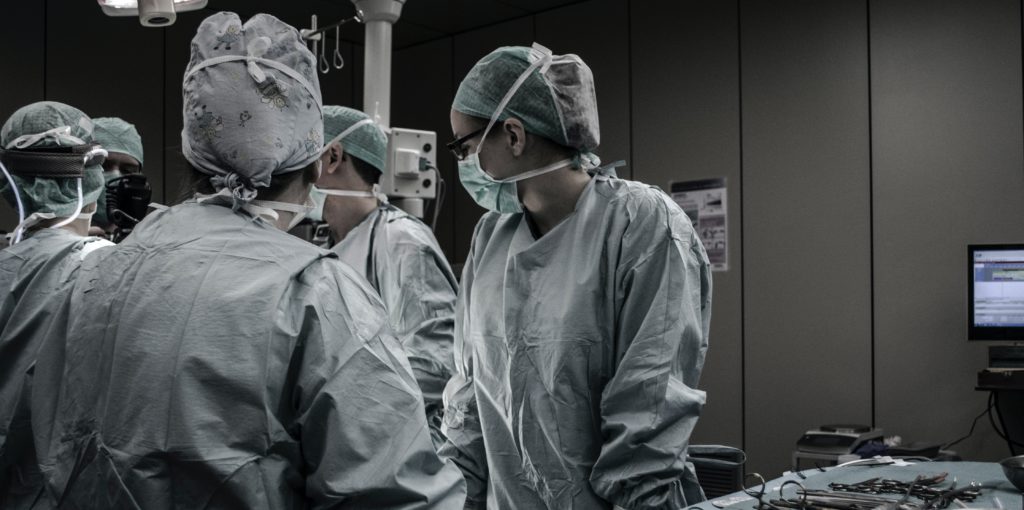 Surgeons working in one of their preferred care settings