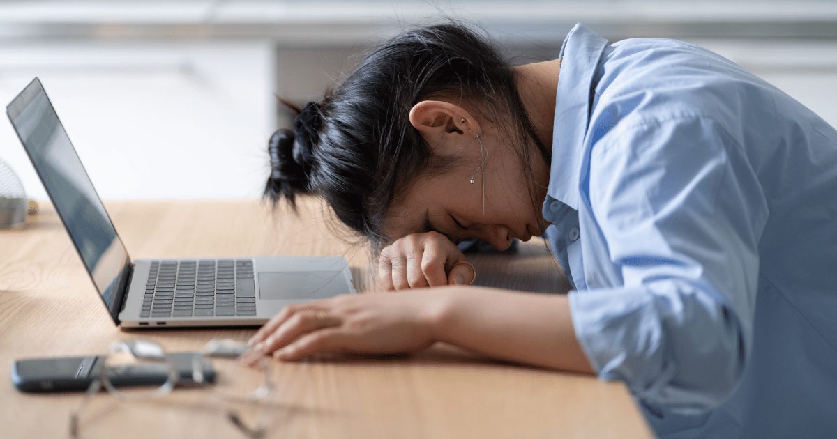 a nurse experiencing nurse burnout in Oklahoma